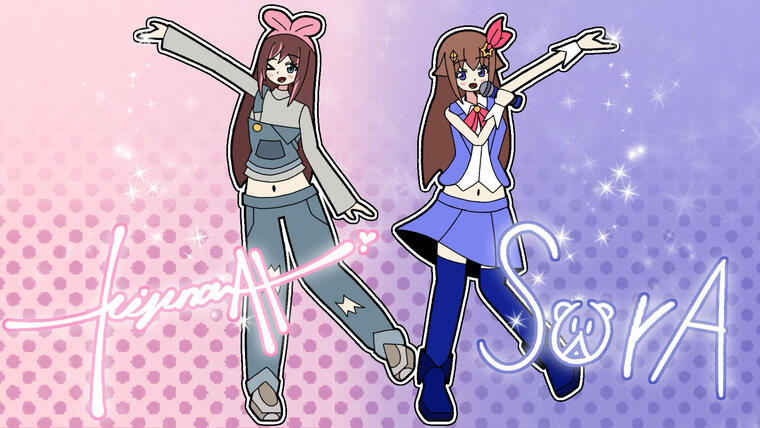 Kizuna AI & Tokino Sora Art - 11/24/25